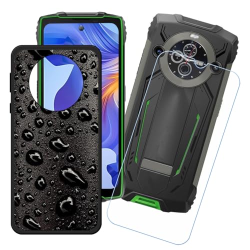 BMPNLSZ Hülle für Blackview BV8200 (6,5") + HD Panzerglas, Sanft Handyhülle Silikon Schutzhülle Cover TPU Case Handy Tasche Handytasche - Panzerglasfolie Schutzfolie - LH47 von BMPNLSZ