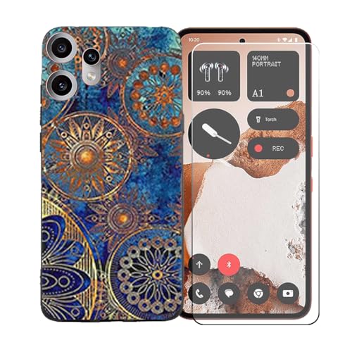 BMPNLSZ Hülle für CMF Phone 2 Pro + HD Displayschutz, Handyhülle Silikon Schutzhülle Cover TPU Case Handytasche - Gehärtetes Folie Schutzfolie für CMF Phone 2 Pro - OYLLM11 BMPNLSZ Hülle für CMF Phone 2 Pro + HD Displayschutz, Handyhülle Silikon Schutzhülle Cover TPU Case Handytasche - Gehärtetes Folie Schutzfolie für CMF Phone 2 Pro - OYLLM11 von BMPNLSZ