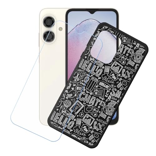 BMPNLSZ Hülle für Coolpad Cool 40i + HD Panzerglas, Sanft Handyhülle Silikon Schutzhülle Cover TPU Case Handy Tasche Handytasche - Panzerglasfolie Schutzfolie für (6,56") - LH24 von BMPNLSZ