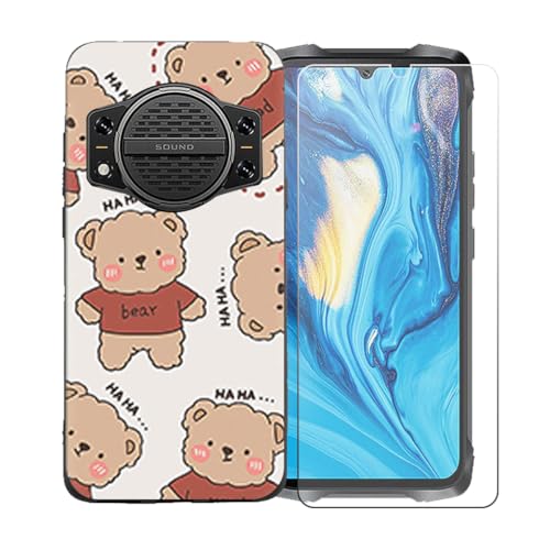 BMPNLSZ Hülle für Cubot Kingkong Power 5 + HD Displayschutz, Handyhülle Silikon Schutzhülle Cover TPU Case Handytasche - Gehärtetes Folie Schutzfolie für Cubot Kingkong Power 5 - OYLLM48 BMPNLSZ Hülle für Cubot Kingkong Power 5 + HD Displayschutz, Handyhülle Silikon Schutzhülle Cover TPU Case Handytasche - Gehärtetes Folie Schutzfolie für Cubot Kingkong Power 5 - OYLLM48 von BMPNLSZ