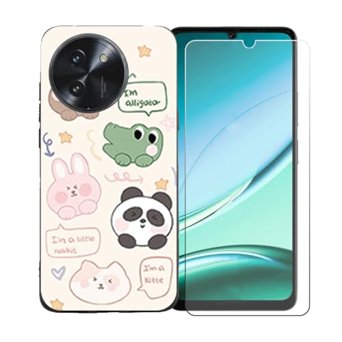 BMPNLSZ Hülle für Doogee Note 59 + HD Displayschutz, Handyhülle Silikon Schutzhülle Cover TPU Case Handytasche - Gehärtetes Folie Schutzfolie für Doogee Note 59 - OYLLM47 BMPNLSZ Hülle für Doogee Note 59 + HD Displayschutz, Handyhülle Silikon Schutzhülle Cover TPU Case Handytasche - Gehärtetes Folie Schutzfolie für Doogee Note 59 - OYLLM47 von BMPNLSZ
