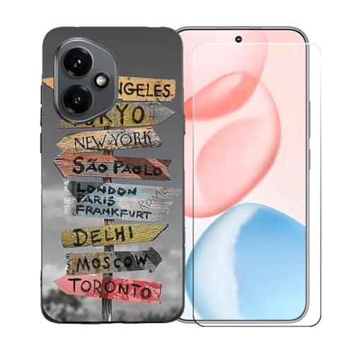 BMPNLSZ Hülle für Honor 400 5G + HD Displayschutz, Handyhülle Silikon Schutzhülle Cover TPU Case Handytasche - Gehärtetes Folie Schutzfolie für Honor 400 5G - BST17 BMPNLSZ Hülle für Honor 400 5G + HD Displayschutz, Handyhülle Silikon Schutzhülle Cover TPU Case Handytasche - Gehärtetes Folie Schutzfolie für Honor 400 5G - BST17 von BMPNLSZ