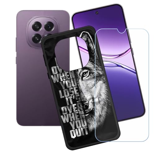 BMPNLSZ Hülle für Oppo F29 5G + HD Panzerglas, Sanft Handyhülle Silikon Schutzhülle Cover TPU Case Handy Tasche Handytasche - Panzerglasfolie Schutzfolie für (6,7") - LH42 von BMPNLSZ