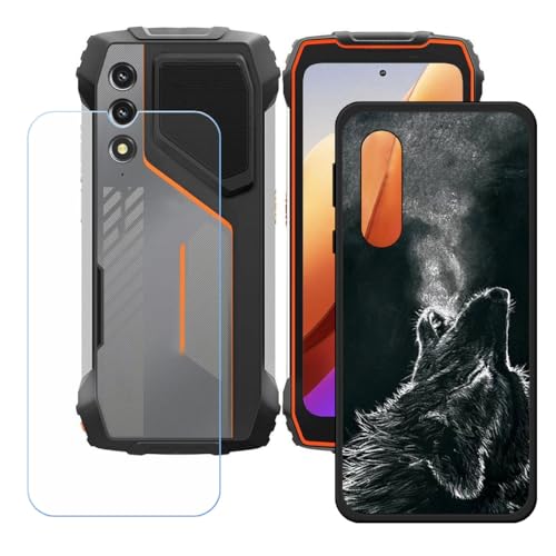 BMPNLSZ Hülle für Oscal Pilot 1 (6,67") + HD Panzerglas, Sanft Handyhülle Silikon Schutzhülle Cover TPU Case Handy Tasche Handytasche - Panzerglasfolie Schutzfolie - LH58 von BMPNLSZ