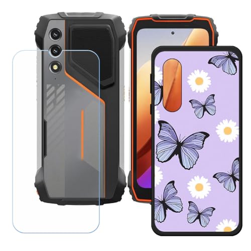 BMPNLSZ Hülle für Oscal Pilot 1 (6,67") + HD Panzerglas, Sanft Handyhülle Silikon Schutzhülle Cover TPU Case Handy Tasche Handytasche - Panzerglasfolie Schutzfolie - LH88 von BMPNLSZ