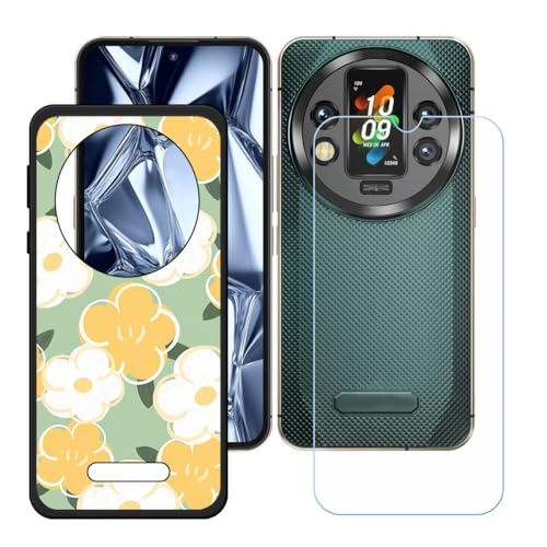 BMPNLSZ Hülle für Oukitel WP200 Pro + HD Panzerglas, Sanft Handyhülle Silikon Schutzhülle Cover TPU Case Handy Tasche Handytasche - Panzerglasfolie Schutzfolie für (6,7") - LH89 von BMPNLSZ