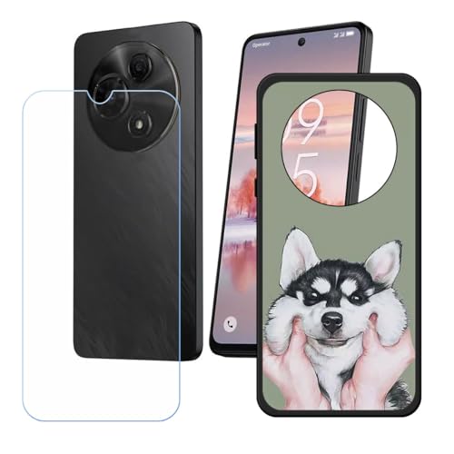 BMPNLSZ Hülle für TCL 60 Nxtpaper + HD Panzerglas, Sanft Handyhülle Silikon Schutzhülle Cover TPU Case Handy Tasche Handytasche - Panzerglasfolie Schutzfolie für (6,8") - LH12 von BMPNLSZ