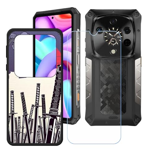 BMPNLSZ Hülle für Ulefone Armor 28 Ultra (6,67") + HD Panzerglas, Sanft Handyhülle Silikon Schutzhülle Cover TPU Case Handy Tasche Handytasche - Panzerglasfolie Schutzfolie - LH51 von BMPNLSZ