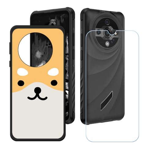 BMPNLSZ Hülle für Ulefone Armor X31 Pro + HD Panzerglas, Sanft Handyhülle Silikon Schutzhülle Cover TPU Case Handy Tasche Handytasche - Panzerglasfolie Schutzfolie für (6,56") - LH83 von BMPNLSZ