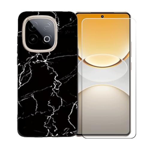 BMPNLSZ Hülle für Vivo Y300 GT 5G + HD Displayschutz, Handyhülle Silikon Schutzhülle Cover TPU Case Handytasche - Gehärtetes Folie Schutzfolie für Vivo Y300 GT 5G - OYLLM9 BMPNLSZ Hülle für Vivo Y300 GT 5G + HD Displayschutz, Handyhülle Silikon Schutzhülle Cover TPU Case Handytasche - Gehärtetes Folie Schutzfolie für Vivo Y300 GT 5G - OYLLM9 von BMPNLSZ