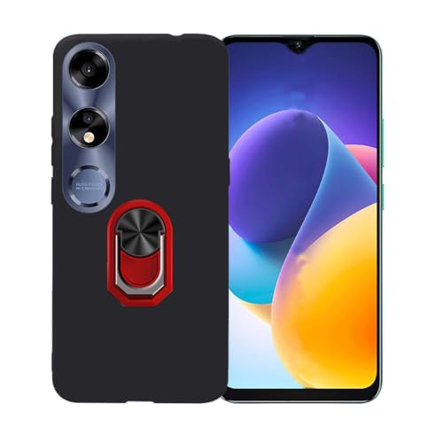 BMPNLSZ Schwarz Hülle für Coolpad Fengshang 60 Pro + Abnehmbarer 360° Drehbarer Halterring Schwarz Rot, Handyhülle Hochwertige Bumper Schutzhülle Cover TPU Case Weiche Handytasche. BMPNLSZ Schwarz Hülle für Coolpad Fengshang 60 Pro + Abnehmbarer 360° Drehbarer Halterring Schwarz Rot, Handyhülle Hochwertige Bumper Schutzhülle Cover TPU Case Weiche Handytasche. von BMPNLSZ