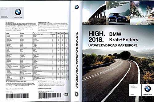 BMW Autohaus Krah Enders BMW Navi DVD Update HIGH 2018 Europa Map 1er 3er 5er 7er X3 X5 Z4 SA609 E46 E65 E66 E83 E53 E85 E86 65902456883 von BMW