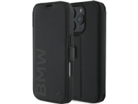 BMW BMBKP16X23RMRLK Apple iPhone 16 Pro Max 6.9" Case für Telefon schwarz flip open Signature Leder Wortmarke BMW BMBKP16X23RMRLK Apple iPhone 16 Pro Max 6.9" Case für Telefon schwarz flip open Signature Leder Wortmarke von BMW