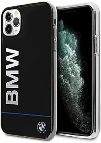 BMW BMHCN58PCUBBK Hülle für iPhone 11 Pro 5,8" schwarz Signature Printed Logo von BMW