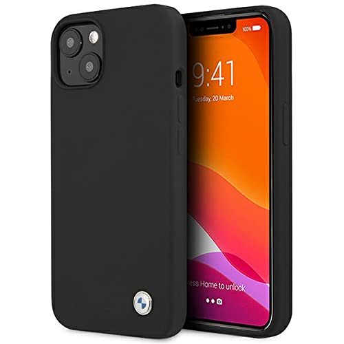 BMW BMHCP13SSILBK hülle für iPhone 13 Mini 5,4" schwarz Silicone Signature von BMW
