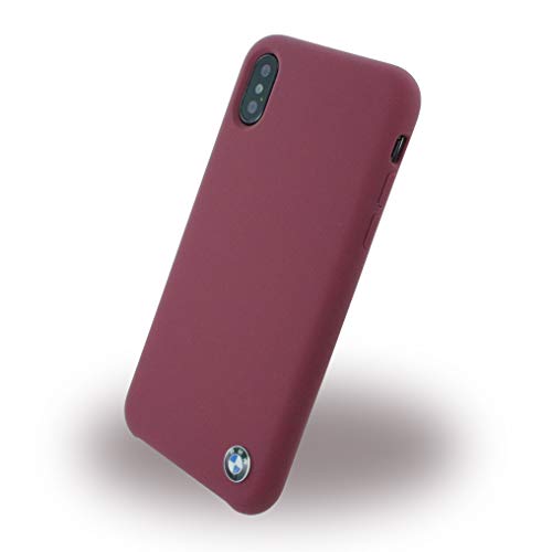 BMW BMHCPXSILRE CG Mobil Handyhülle für Apple iPhone X rot von BMW