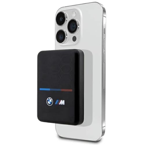 BMW Induktive Powerbank BMPBMS3K22PGVK 5W 3000mAh + Kabel Schwarz M Collection von BMW