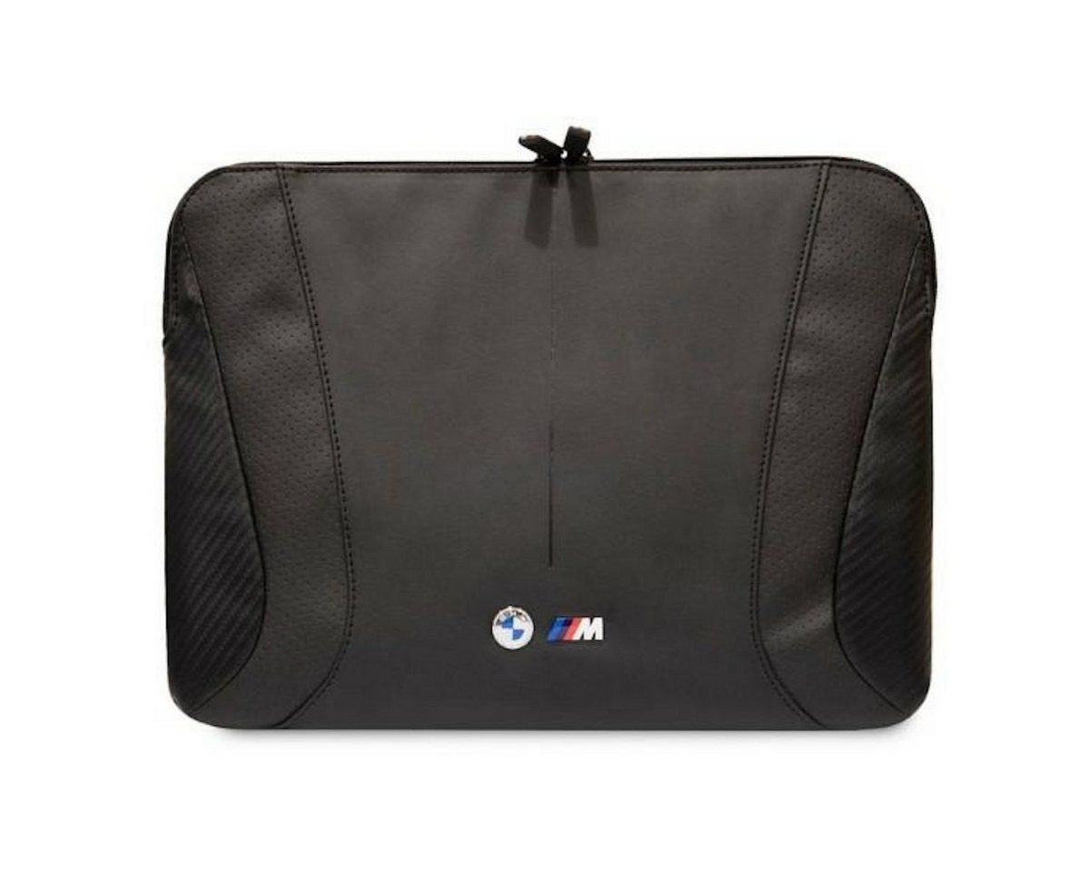 BMW Laptop-Hülle BMW Universal 13 / 14" Notebook Tasche Carbon und Perforated Schwarz" von BMW