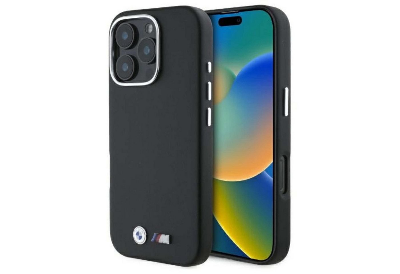 BMW Smartphone-Hülle BMW Apple iPhone 16 Pro Hardcase Smooth Full Wrapped Metal MagSafe BMW Smartphone-Hülle BMW Apple iPhone 16 Pro Hardcase Smooth Full Wrapped Metal MagSafe von BMW