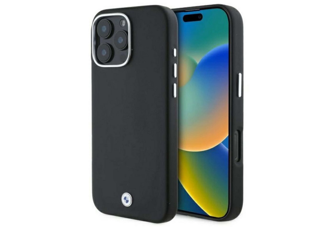 BMW Smartphone-Hülle BMW Apple iPhone 16 Pro Max Hardcase Sign Full Wrapped Metal MagSafe BMW Smartphone-Hülle BMW Apple iPhone 16 Pro Max Hardcase Sign Full Wrapped Metal MagSafe von BMW