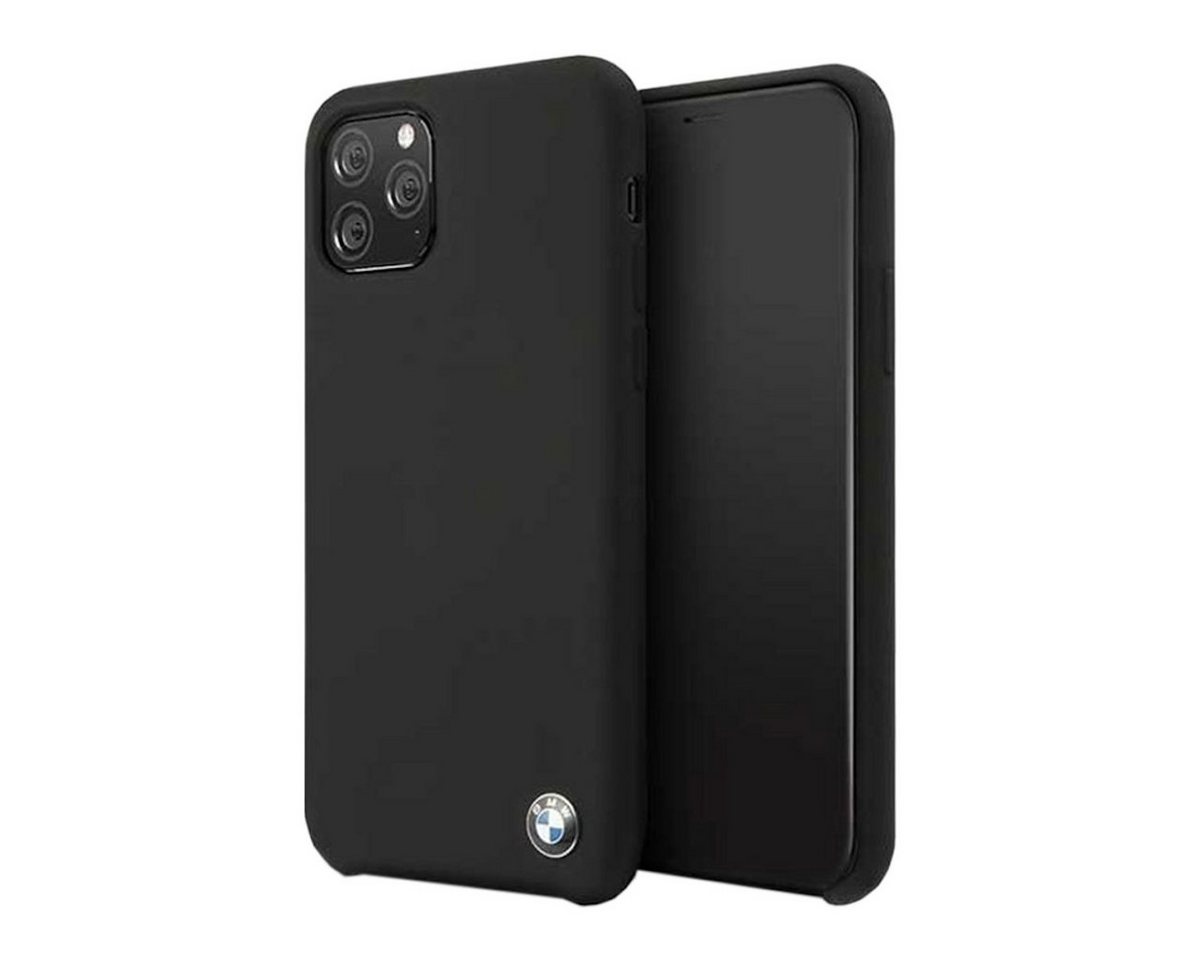 BMW Smartphone-Hülle BMW Cover Schutzhülle für Apple iPhone 11 Pro 5.8 Schwarz Silikon Case von BMW