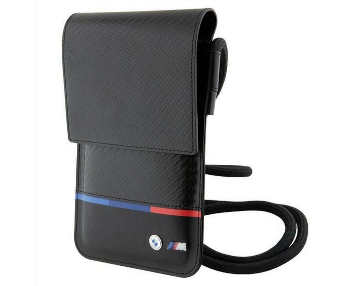 BMW Smartphone-Hülle BMW Torebka Carbon Tricolor Line Umhängetasche Hülle Cover Schwarz BMW Smartphone-Hülle BMW Torebka Carbon Tricolor Line Umhängetasche Hülle Cover Schwarz von BMW
