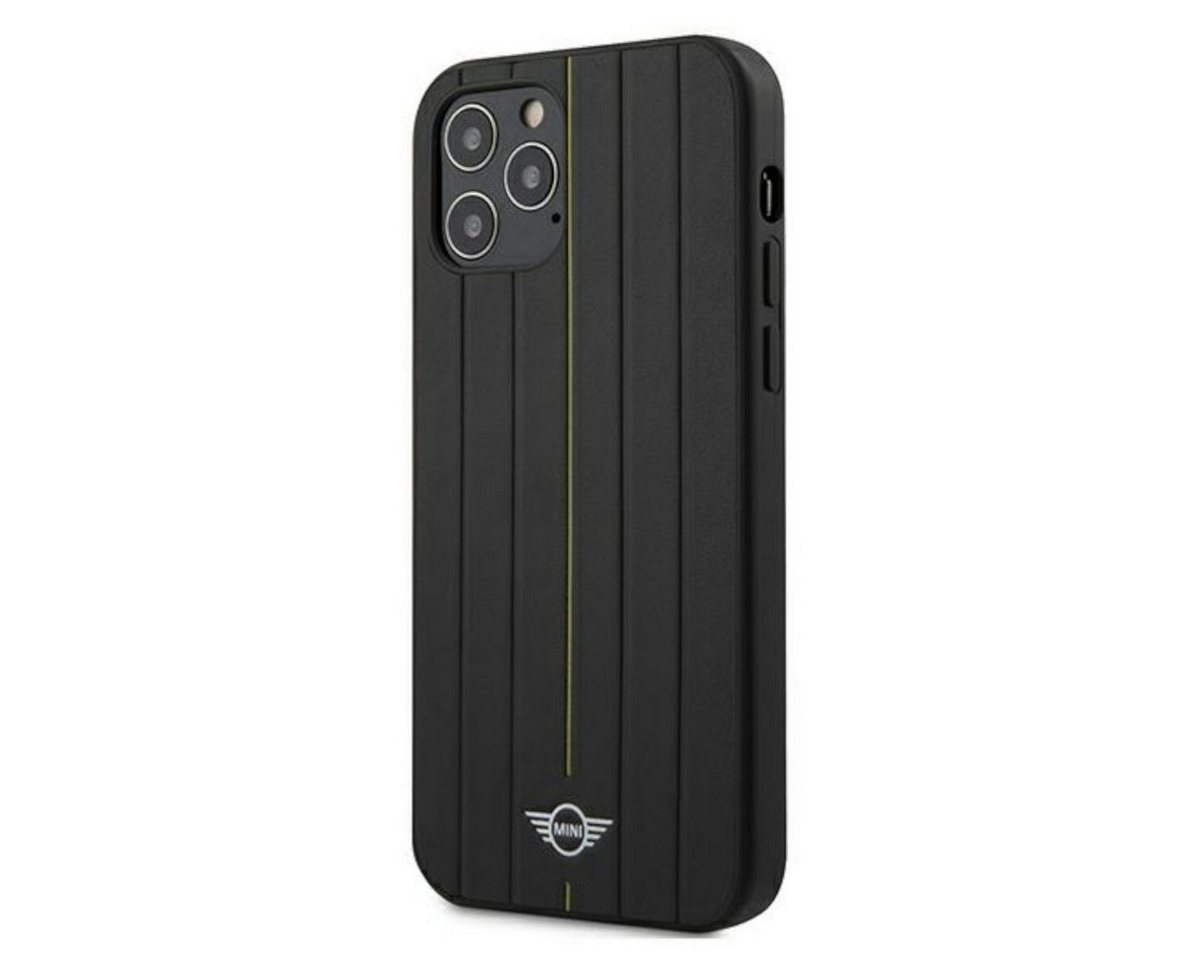 BMW Smartphone-Hülle Mini Apple iPhone 12 Pro Max Stamp Stride Hülle Case Cover Schwarz BMW Smartphone-Hülle Mini Apple iPhone 12 Pro Max Stamp Stride Hülle Case Cover Schwarz von BMW
