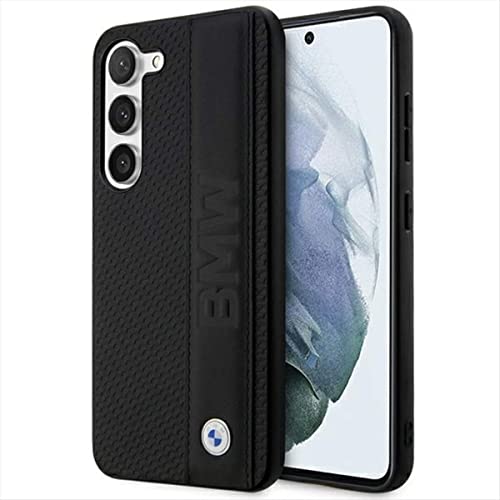 Hülle BMW BMHCS23M22RDPK S23+ S916 schwarz hardcase Leather Textured & Stripe Hülle BMW BMHCS23M22RDPK S23+ S916 schwarz hardcase Leather Textured & Stripe von BMW