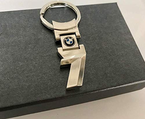 Original BMW 1er-Schlüsselring Schlüsselanhänger aus Metall (80272287777) von BMW