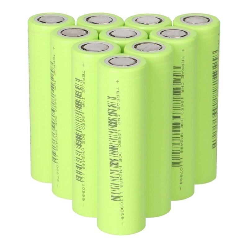 10x Lishen LR1865SS | TerraE INR 18650 30E 3,65 V 3000mAh von BMZ