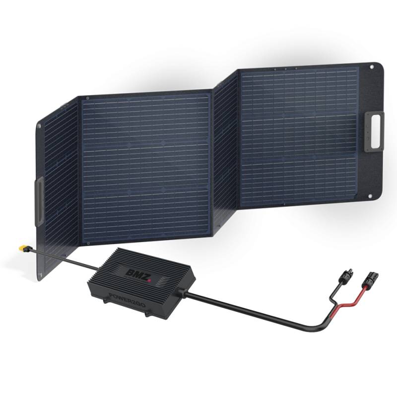 BMZ faltbares Solarpanel 200 Watt mit Power Controller von BMZ