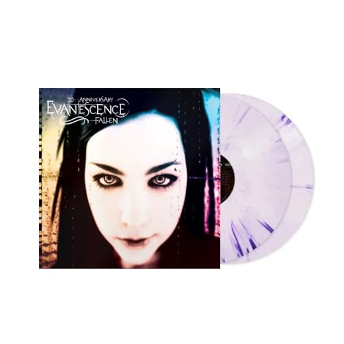 Evanescence Fallen Exclusive Limited Edition White Purple LP Vinyl Record von BN Excl