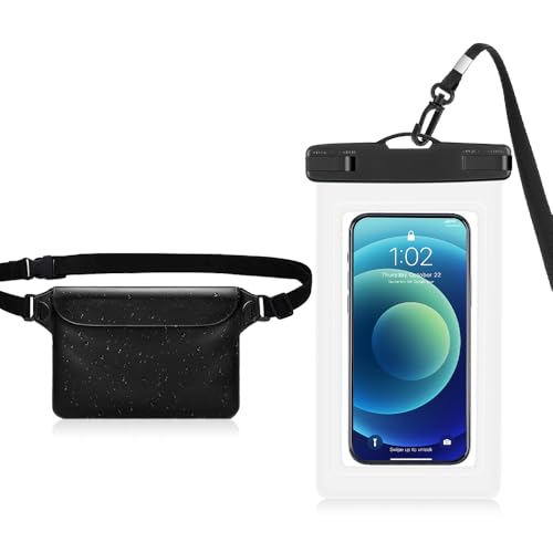 BNGXR wasserdichte Tasche, Beutel Bauchtasche Schutzhülle, wasserdichte Handyhülle Unterwasser, Wasserdichter Beutel, Schutzhülle mit IPX8 Handytasche für Wassersport, Schwimmen, Strand, Bootfahren BNGXR wasserdichte Tasche, Beutel Bauchtasche Schutzhülle, wasserdichte Handyhülle Unterwasser, Wasserdichter Beutel, Schutzhülle mit IPX8 Handytasche für Wassersport, Schwimmen, Strand, Bootfahren von BNGXR