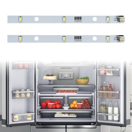 2 Stück Kühlschrank Licht,LED Lichtleiste Kühlschran,Kühlschrank LED Licht Streifen,Schrank Led Beleuchtung Light Bar Strip Kühlschrank Licht Streifen,Kühlschranklampe E349766 MDDZ-162A 1629348 DC12V 2 Stück Kühlschrank Licht,LED Lichtleiste Kühlschran,Kühlschrank LED Licht Streifen,Schrank Led Beleuchtung Light Bar Strip Kühlschrank Licht Streifen,Kühlschranklampe E349766 MDDZ-162A 1629348 DC12V von BNOYONERAS