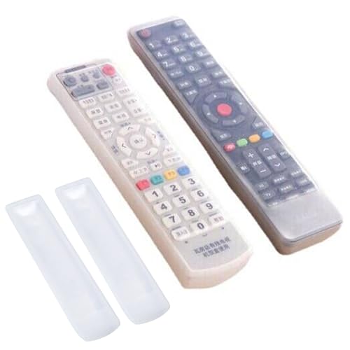 Silikon Schutzhülle für Fernbedienungen, Fernbedienung Schutzhülle, Silikon Hülle Schutzhülle für Smart TV, Smart TV Cover Case Anti-Rutsch Stoßfest Hülle, Staubdicht und wasserdichte Abdeckung, 2pc Silikon Schutzhülle für Fernbedienungen, Fernbedienung Schutzhülle, Silikon Hülle Schutzhülle für Smart TV, Smart TV Cover Case Anti-Rutsch Stoßfest Hülle, Staubdicht und wasserdichte Abdeckung, 2pc von BNOYONERAS