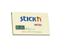 Notes Stick'N gul 76x127mm 90blade/blok - (12 stk.) von BNT