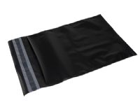 Versandtaschen PE schwarz 400x600 mm - (100 Stk.) von BNT