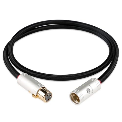 BOAACOUSTIC JIB Audiophil XLR mikrofon Kabel 1m HIFI mikrofonkabel XLR Stecker auf XLR Buchse 3 PIN Für Mikrofon an Mischpult, Ton usw. 1 meter BOAACOUSTIC JIB Audiophil XLR mikrofon Kabel 1m HIFI mikrofonkabel XLR Stecker auf XLR Buchse 3 PIN Für Mikrofon an Mischpult, Ton usw. 1 meter von BOAACOUSTIC