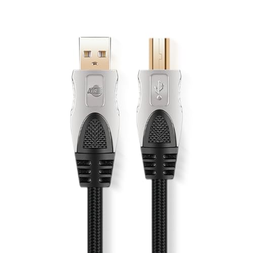 BOAACOUSTIC JIB High End HiFi USB Audio Kabel 5m USB-A Auf USB-B Dac A-B Druckerkabel USB Digital Kabel Für Audio-streaming, Dac Und Computer, Soundkarte, Decoder, Verstärker, Digitalplayer 5 meter BOAACOUSTIC JIB High End HiFi USB Audio Kabel 5m USB-A Auf USB-B Dac A-B Druckerkabel USB Digital Kabel Für Audio-streaming, Dac Und Computer, Soundkarte, Decoder, Verstärker, Digitalplayer 5 meter von BOAACOUSTIC