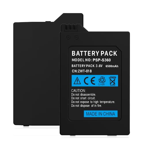 6500mAh BOANV PSP 2000 Akku, 3.6V Akku-Ersatz für Sony PSP 3000 / PSP Slim 2000, PSP-2001, PSP-3000, PSP-3001, PSP-3002, PSP-3004, PSP-S110 Konsole 6500mAh BOANV PSP 2000 Akku, 3.6V Akku-Ersatz für Sony PSP 3000 / PSP Slim 2000, PSP-2001, PSP-3000, PSP-3001, PSP-3002, PSP-3004, PSP-S110 Konsole von BOANV