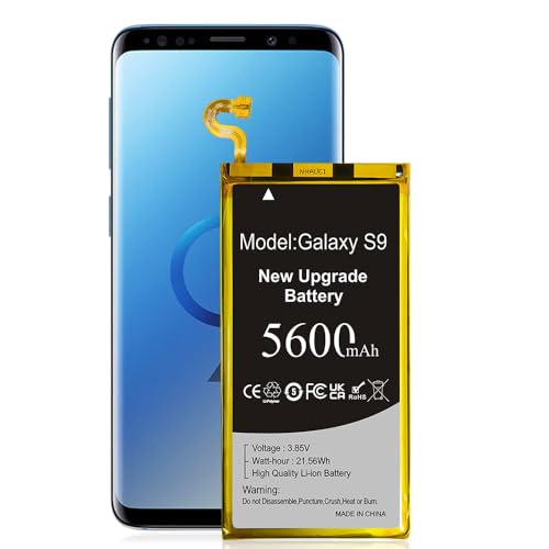 【5600mAh】 Akku für Samsung Galaxy S9, Upgraded High Capacity Ersatzakku für Samsung Galaxy S9 G960U G960F G960W EB-BG960ABA EB-BG960 mit professionellen Reparaturwerkzeug-Kits von BOANV