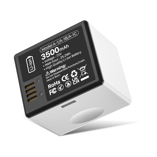 BOANV New Akku für Arlo Pro/Pro 2, 7.2V Upgraded 3500mAh Li-Ion Kamera-Akku für Arlo Pro Arlo Pro 2 Kamera VMA4400 VMC4030 VM4230 VMS3230 VM4030 VM4030P (1 Stück) von BOANV