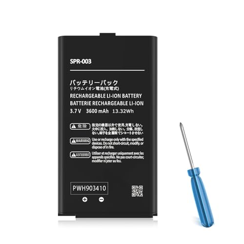 BOANV SPR-003 Akku für Nintendo 3DS XL New 3DS XL LL Spielkonsole, Hohe Kapazität 3600mAh Li-ion 0 Zyklus Interner Ersatzakku für Nintendo Switch Spielkonsole SPR-003 Akku mit Reparaturwerkzeugsatz BOANV SPR-003 Akku für Nintendo 3DS XL New 3DS XL LL Spielkonsole, Hohe Kapazität 3600mAh Li-ion 0 Zyklus Interner Ersatzakku für Nintendo Switch Spielkonsole SPR-003 Akku mit Reparaturwerkzeugsatz von BOANV