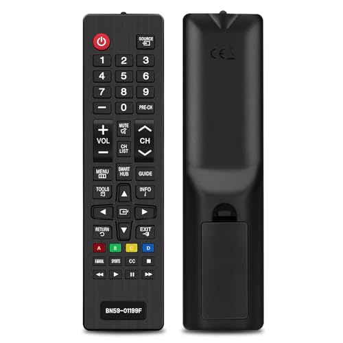 BOBOPACK 2 Stück Universal Fernbedienungen, TV Fernbedienung BN59-01199F Universal, Universalfernbedienung für alle Modelle von Smart TVs LCD LED BOBOPACK 2 Stück Universal Fernbedienungen, TV Fernbedienung BN59-01199F Universal, Universalfernbedienung für alle Modelle von Smart TVs LCD LED von BOBOPACK