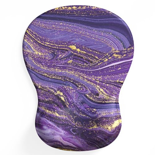 BOCHEERY Komfortables Mauspad mit Gel-Handgelenkauflage, ergonomisches Mauspad zur Schmerzlinderung, glatte Handgelenkstützfläche und rutschfeste PU-Basis für Computer, Laptop, Büro und Zuhause (A04 BOCHEERY Komfortables Mauspad mit Gel-Handgelenkauflage, ergonomisches Mauspad zur Schmerzlinderung, glatte Handgelenkstützfläche und rutschfeste PU-Basis für Computer, Laptop, Büro und Zuhause (A04 von BOCHEERY