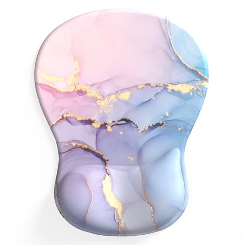 BOCHEERY Komfortables Mauspad mit Gel-Handgelenkauflage, ergonomisches Mauspad zur Schmerzlinderung, glatte Handgelenkstützfläche und rutschfeste PU-Basis für Computer, Laptop, Büro und Zuhause (A03 BOCHEERY Komfortables Mauspad mit Gel-Handgelenkauflage, ergonomisches Mauspad zur Schmerzlinderung, glatte Handgelenkstützfläche und rutschfeste PU-Basis für Computer, Laptop, Büro und Zuhause (A03 von BOCHEERY