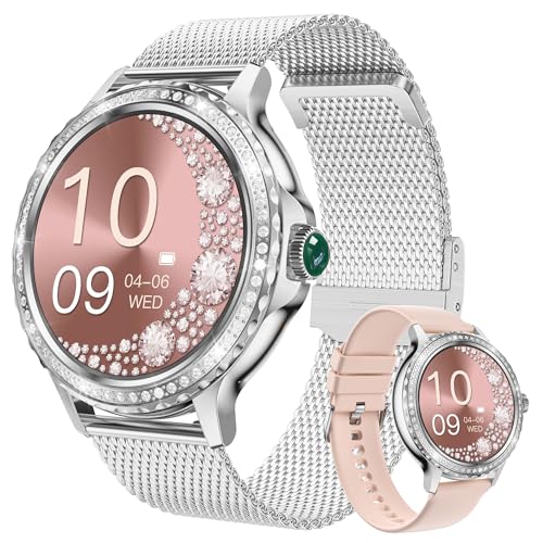 BOCLOUD Smartwatch Damen Herren, Smart Watch für iPhone Android Handy, IP68 wasserdichte Smartwatch mit Blutsauerstoff/Herzfrequenz/Schlafüberwachung, Fitness Tracker mit Mehrere Sportmodi von BOCLOUD