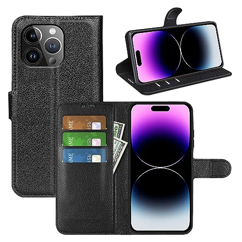 BOCTECH Hülle für Apple iPhone 15 Pro, Handyhülle PU Leder Klappbar Schutzhülle Klapphülle mit Ständer, Kartenfach, Magnetschnalle Stoßfest Flip Cover Case Tasche für iPhone 15 Pro, Schwarz BOCTECH Hülle für Apple iPhone 15 Pro, Handyhülle PU Leder Klappbar Schutzhülle Klapphülle mit Ständer, Kartenfach, Magnetschnalle Stoßfest Flip Cover Case Tasche für iPhone 15 Pro, Schwarz von BOCTECH