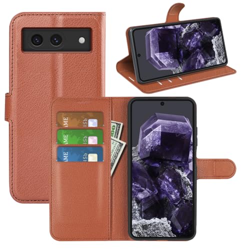 BOCTECH Hülle für Google Pixel 8A, Handyhülle PU Leder Klappbar Schutzhülle Klapphülle mit Ständer, Kartenfach, Magnetschnalle Stoßfest Flip Cover Case Tasche für Google Pixel 8A, Braun BOCTECH Hülle für Google Pixel 8A, Handyhülle PU Leder Klappbar Schutzhülle Klapphülle mit Ständer, Kartenfach, Magnetschnalle Stoßfest Flip Cover Case Tasche für Google Pixel 8A, Braun von BOCTECH