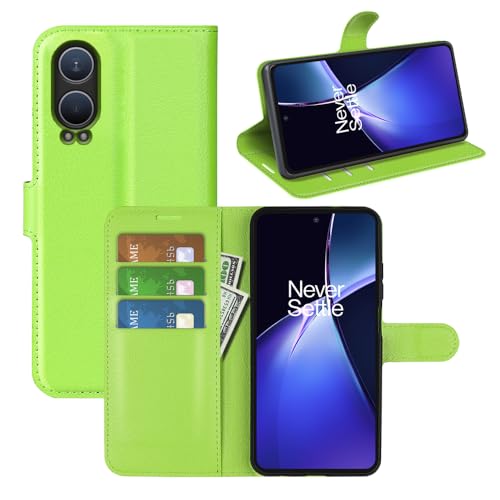 BOCTECH Hülle für Oneplus Nord CE 4 Lite, Handyhülle PU Leder Klappbar Schutzhülle Klapphülle mit Ständer, Kartenfach, Magnetschnalle Stoßfest Flip Cover Case Tasche für Oneplus Nord CE 4 Lite, Grün BOCTECH Hülle für Oneplus Nord CE 4 Lite, Handyhülle PU Leder Klappbar Schutzhülle Klapphülle mit Ständer, Kartenfach, Magnetschnalle Stoßfest Flip Cover Case Tasche für Oneplus Nord CE 4 Lite, Grün von BOCTECH
